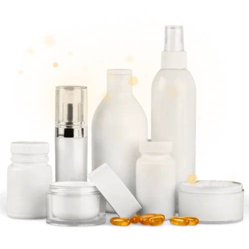 Embalagens cosméticas disponíveis para projetos de marca própria