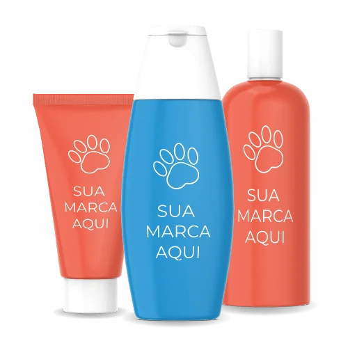 Embalagens para linha de cosméticos pet